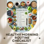 Healthy Morning Routine Checklist PIN